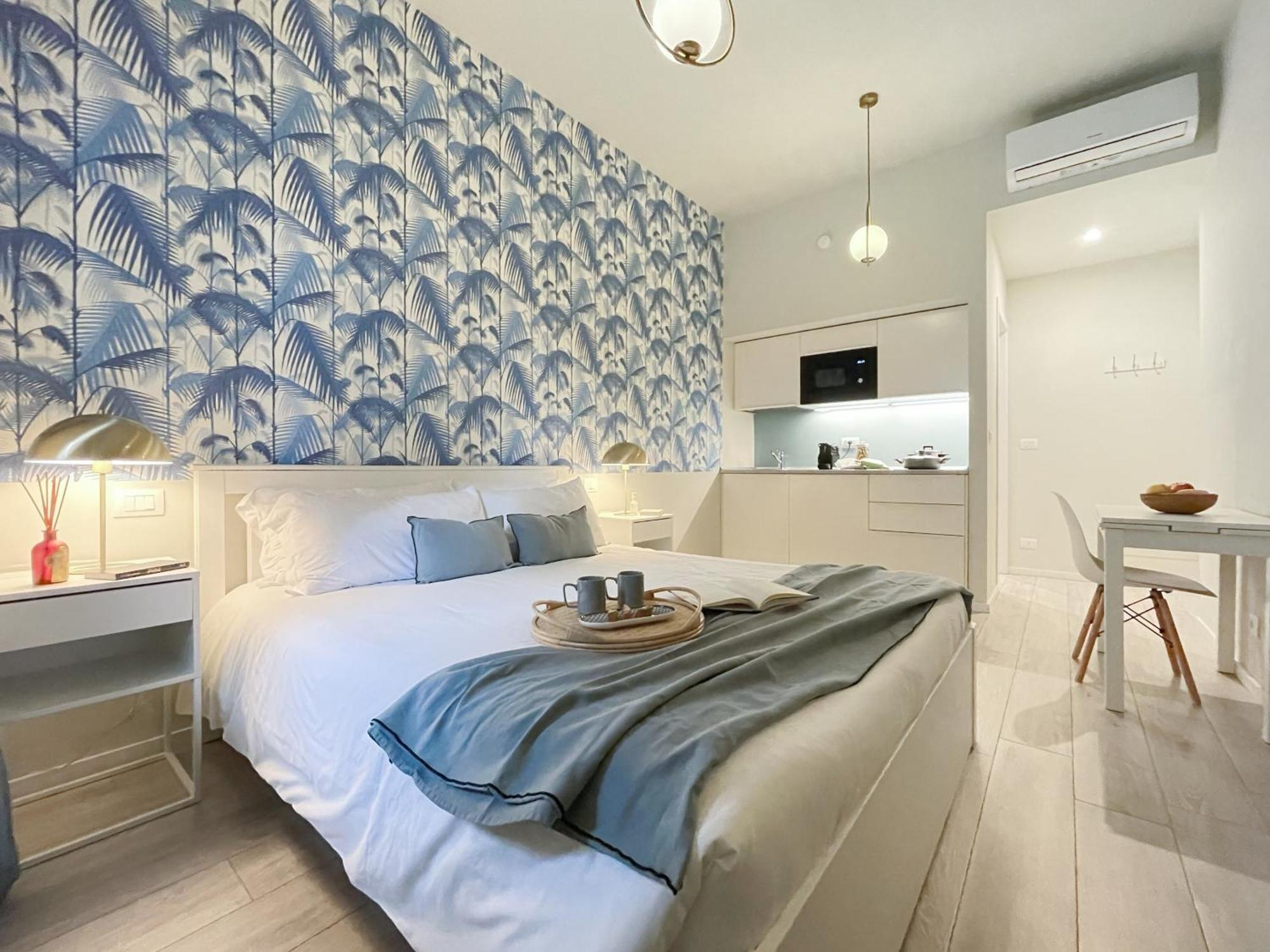 Blue Palm Jungle Studio Self Checkin Design Milan Extérieur photo